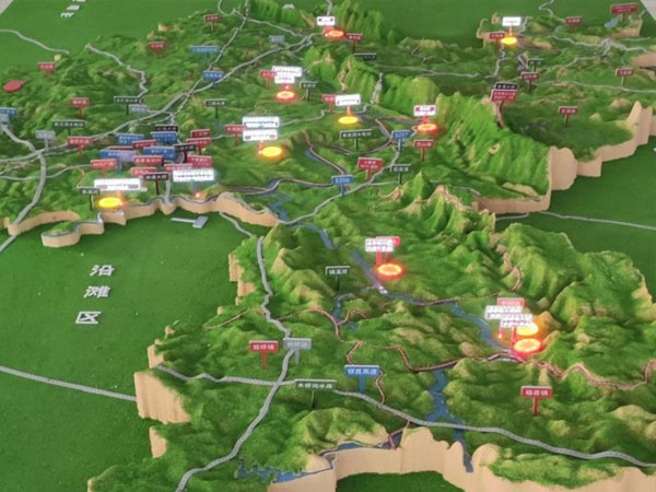 地形沙盤模型制作